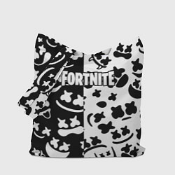 Сумка-шопер Fortnite patten Marshmello, цвет: 3D-принт