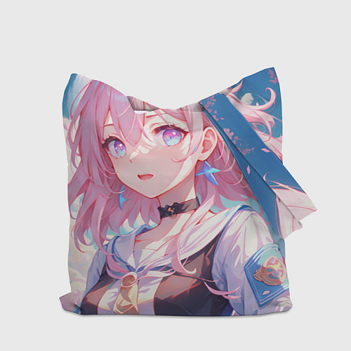 Сумка-шоппер Honkai Star Rail March 7th beauty / 3D-принт – фото 2