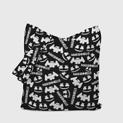 Сумка-шоппер Marshmello pattern music