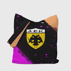 Сумка-шопер AEK fc geometry splash, цвет: 3D-принт