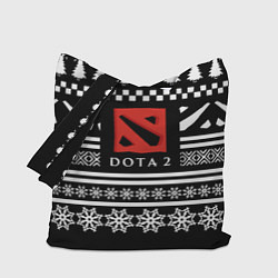 Сумка-шопер Dota pattern game, цвет: 3D-принт