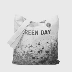 Сумка-шоппер Green Day - white gradient посередине