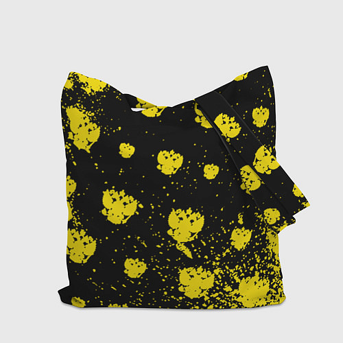 Сумка-шоппер Жёлтые краски герб / 3D-принт – фото 2