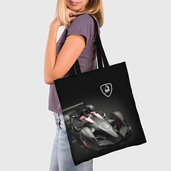 Сумка-шопер Lamborghini F1, цвет: 3D-принт — фото 2