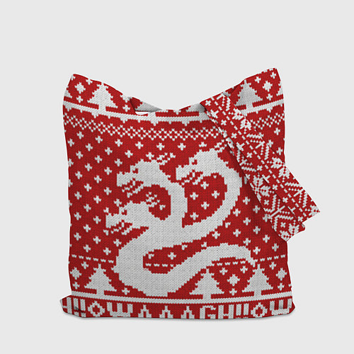 Сумка-шоппер Вязаный warhammer waaagh / 3D-принт – фото 2