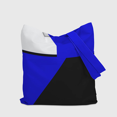 Сумка-шоппер Portal geometry steel game / 3D-принт – фото 2