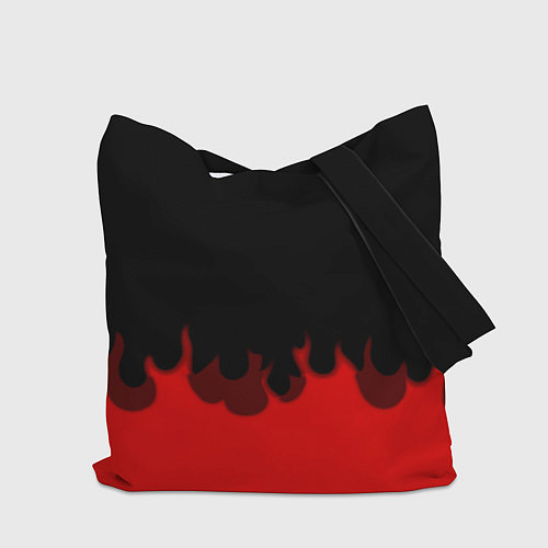 Сумка-шоппер Portal fire abstraction / 3D-принт – фото 2