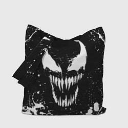 Сумка-шопер Venom logo, цвет: 3D-принт