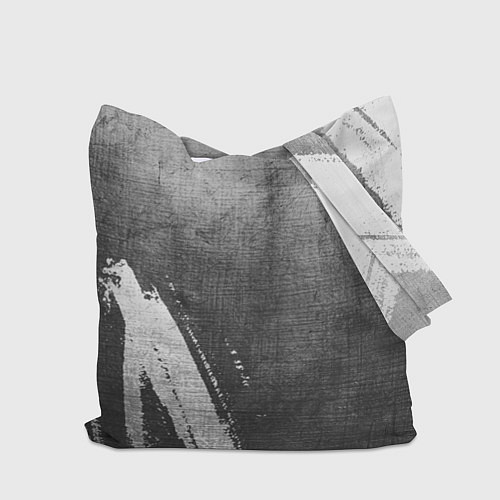 Сумка-шоппер Valencia - grey gradient вертикально / 3D-принт – фото 2