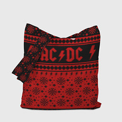 Сумка-шоппер ACDC christmas sweater