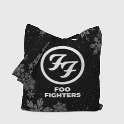 Сумка-шопер Снежный Foo Fighters, цвет: 3D-принт