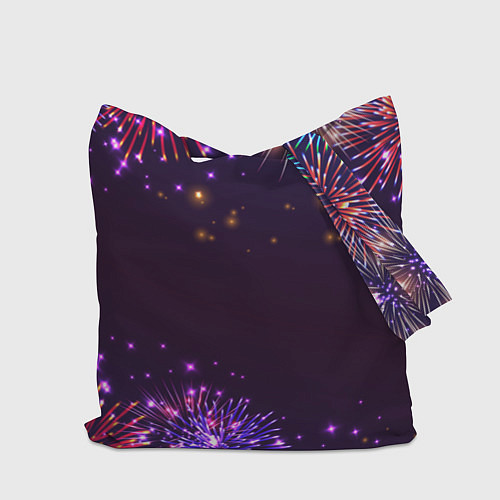 Сумка-шоппер Праздничный Everton / 3D-принт – фото 2