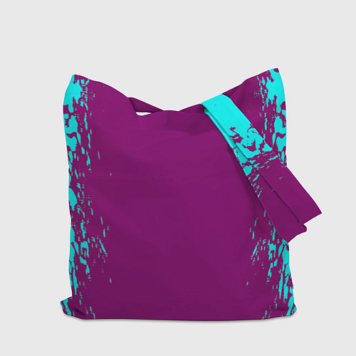 Сумка-шоппер Tekken краски неон / 3D-принт – фото 2