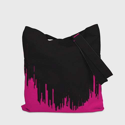 Сумка-шоппер NBA розовые краски / 3D-принт – фото 2