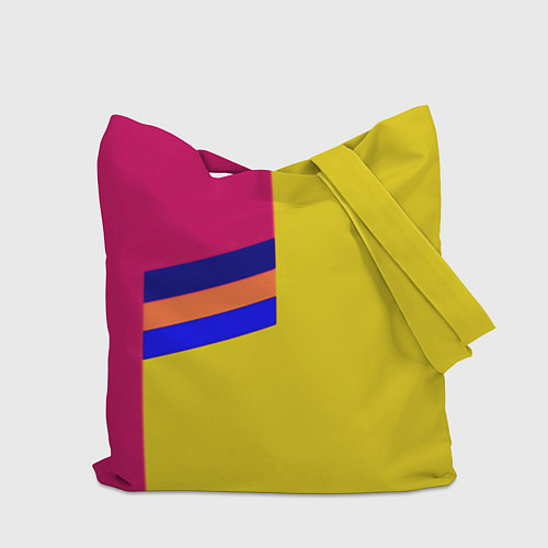 Сумка-шоппер Барселона фк клуб геометрия / 3D-принт – фото 2