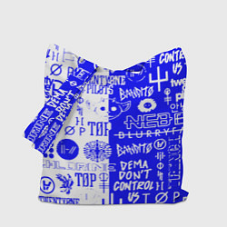 Сумка-шоппер Twenty one pilots лого