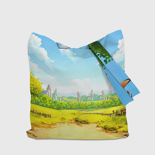 Сумка-шоппер Ослик / 3D-принт – фото 2