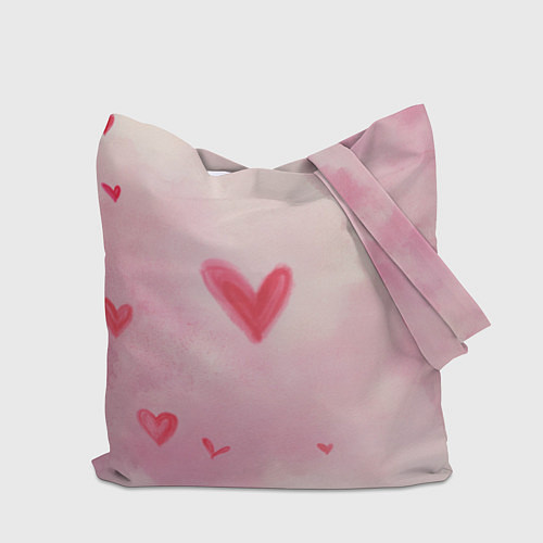 Сумка-шоппер Все ответы о любви / 3D-принт – фото 2
