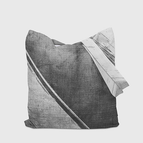 Сумка-шоппер AC Milan - grey gradient вертикально / 3D-принт – фото 2