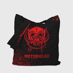 Сумка-шопер Motorhead - red gradient, цвет: 3D-принт