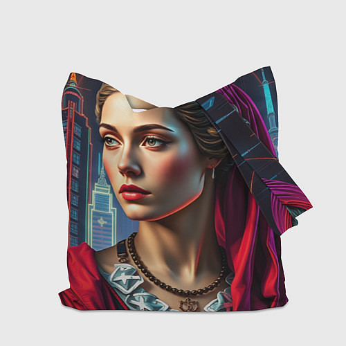 Сумка-шоппер Классика в современной обработке / 3D-принт – фото 2