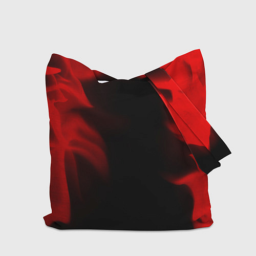 Сумка-шоппер Stumble Guys - red gradient по-центру / 3D-принт – фото 2