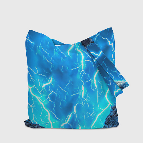 Сумка-шоппер Буйвол в разряде молнии / 3D-принт – фото 2