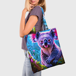 Сумка-шопер Коала на дереве, цвет: 3D-принт — фото 2