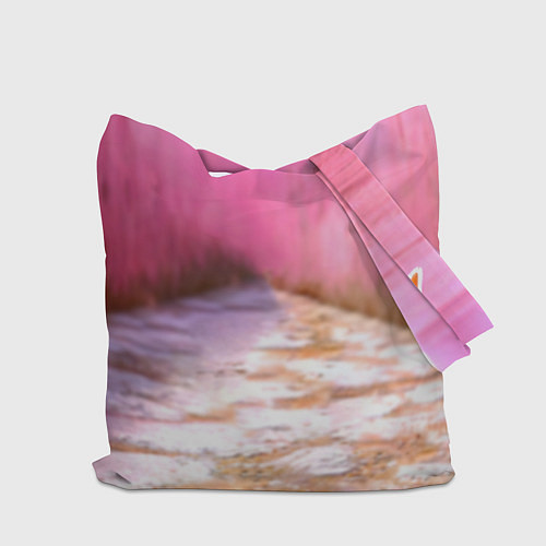 Сумка-шоппер Поросенок в розовом / 3D-принт – фото 2