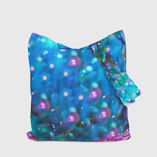 Сумка-шоппер Лемур в сказочном лесу / 3D-принт – фото 2