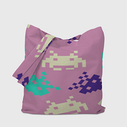 Сумка-шоппер Пиксели фильтр