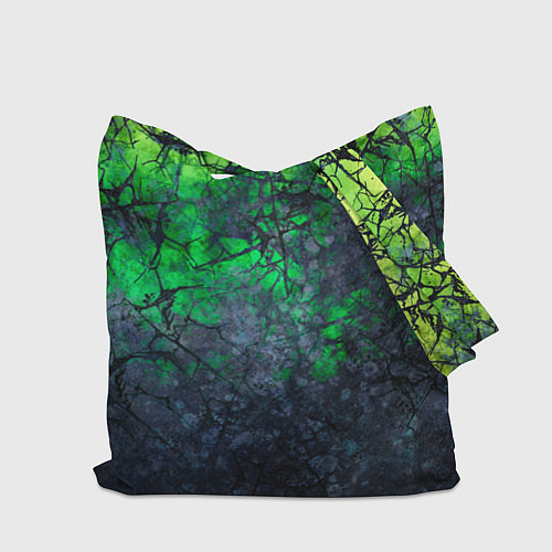 Сумка-шоппер Абстракция - acid web / 3D-принт – фото 2