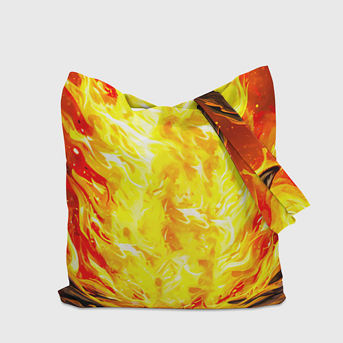 Сумка-шоппер Ослик в огне / 3D-принт – фото 2