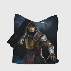 Сумка-шопер Mortal Kombat - Скорпион, цвет: 3D-принт