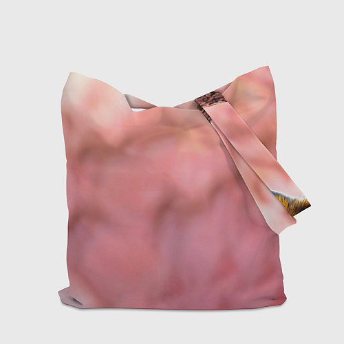 Сумка-шоппер Обезьянка в норке / 3D-принт – фото 2