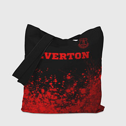 Сумка-шоппер Everton - red gradient посередине