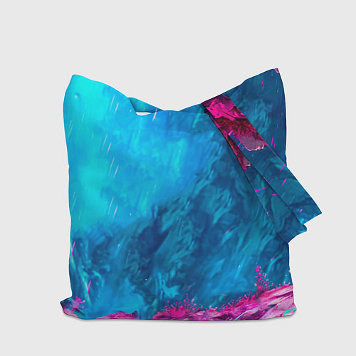 Сумка-шоппер Орел в сколе / 3D-принт – фото 2