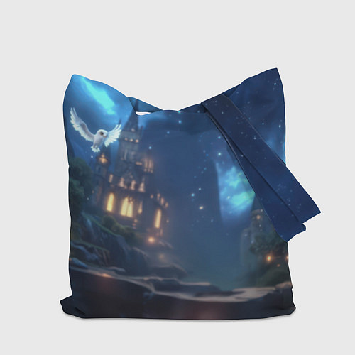 Сумка-шоппер Гарри Поттер в галстуке / 3D-принт – фото 2