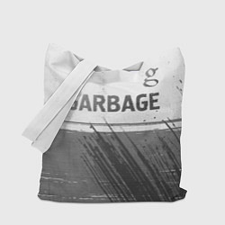 Сумка-шопер Garbage - white gradient посередине, цвет: 3D-принт