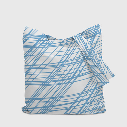 Сумка-шоппер Паутина проводов / 3D-принт – фото 2