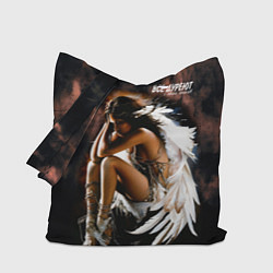 Сумка-шоппер Все дуреют с этих ангелов