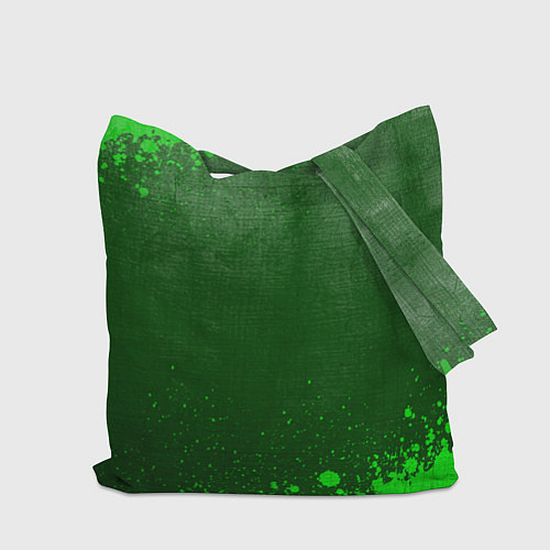 Сумка-шоппер Black Clover - green gradient / 3D-принт – фото 2