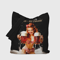 Сумка-шопер Все дуреют с этой Шотландии, цвет: 3D-принт