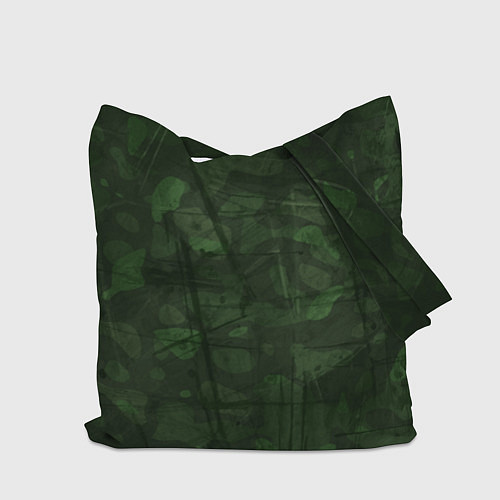 Сумка-шоппер Абстракция - strange camouflage / 3D-принт – фото 2