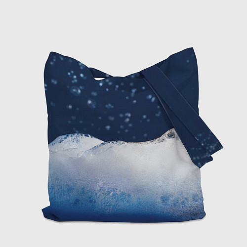 Сумка-шоппер Резиновая уточка в мыльной пене / 3D-принт – фото 2