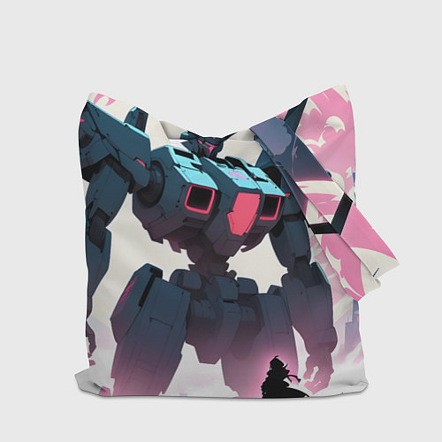 Сумка-шоппер Аниме и роботы / 3D-принт – фото 2