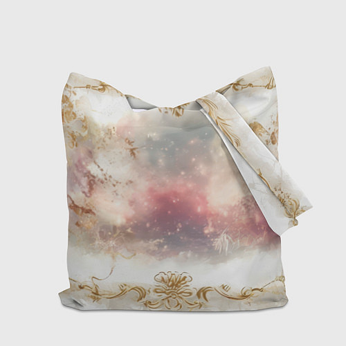 Сумка-шоппер Человек - паук розы и узоры / 3D-принт – фото 2