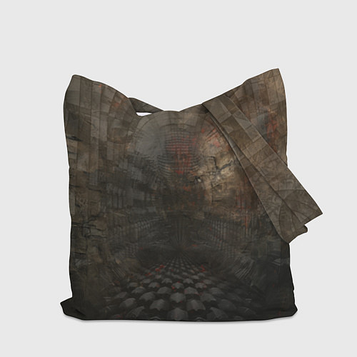 Сумка-шоппер Бродячий воин-скелет / 3D-принт – фото 2