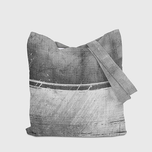 Сумка-шоппер AC Milan - grey gradient посередине / 3D-принт – фото 2