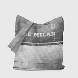 Сумка-шоппер AC Milan - grey gradient посередине